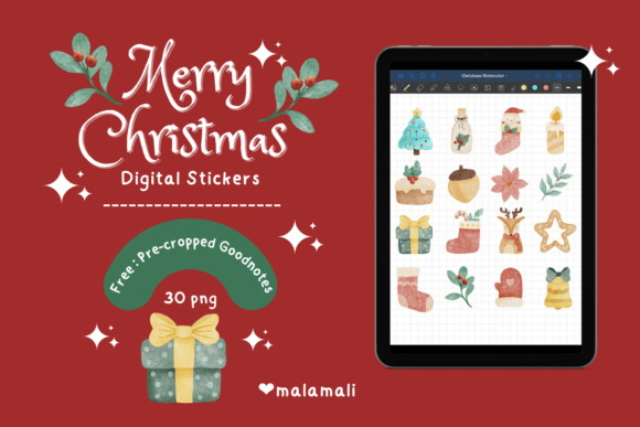 Christmas Festival Watercolor Illustrations Review