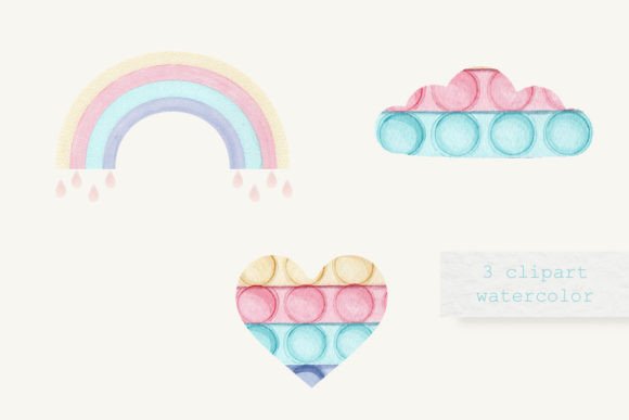 Colored Bubbles Watercolor Illustrations Review
