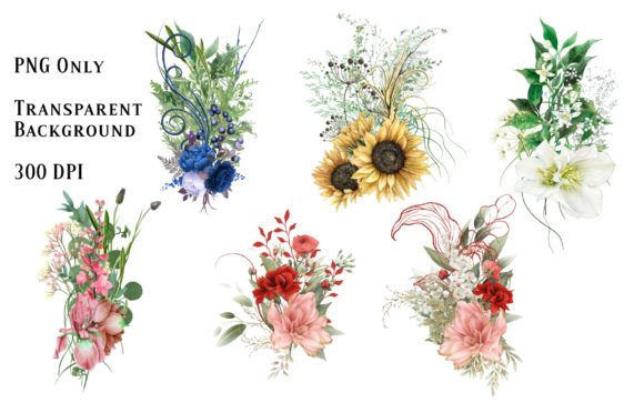 Watercolor Bouquets 3: A Designer's Review